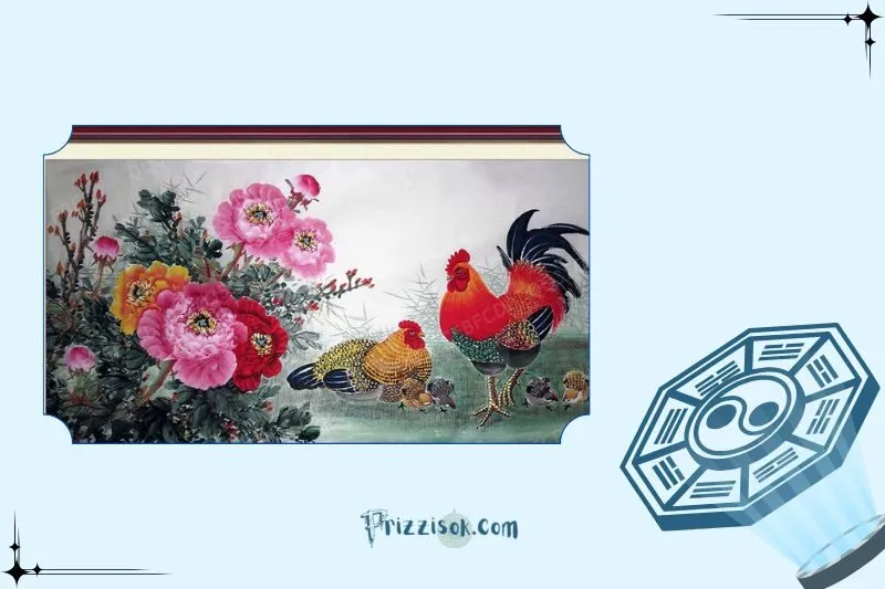 Các loại tranh hoa mẫu đơn phong thủy phổ biến hiện nay