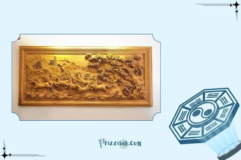 Các loại tranh treo phòng khách phong thủy phổ biến và ý nghĩa