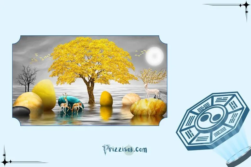 Cách chọn tranh cây tiền phong thủy hợp mệnh