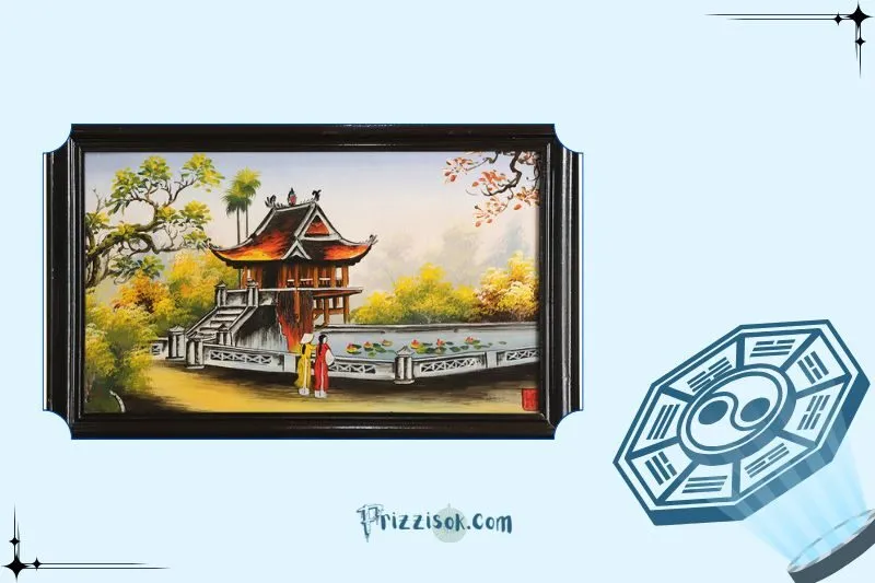 Cách Chọn Tranh Chùa Một Cột Phong Thủy Phù Hợp