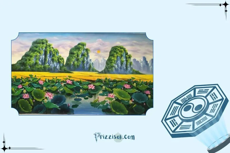 Cách chọn tranh hoa sen phong thủy theo mệnh