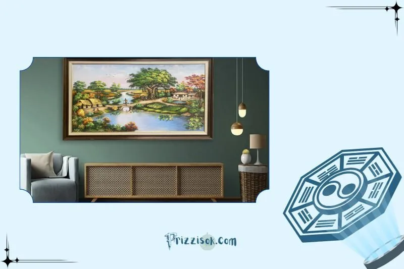 Cách Đặt Tranh Cảnh Đồng Quê Phong Thủy Hợp Lý