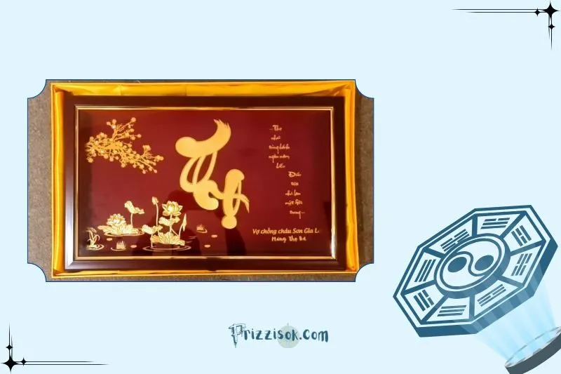 Cách treo tranh chữ Thọ hợp phong thủy