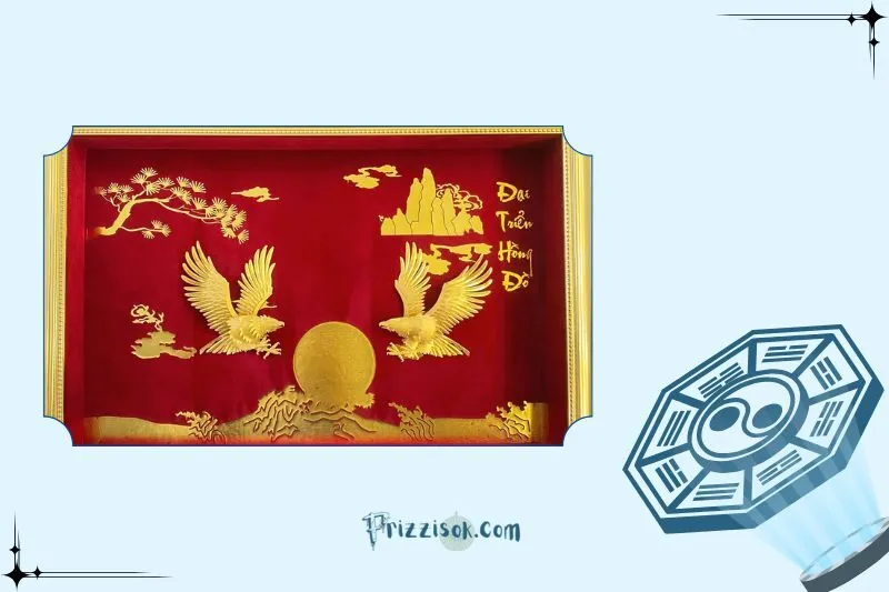 Chất liệu tranh đại bàng phong thủy nào tốt nhất?