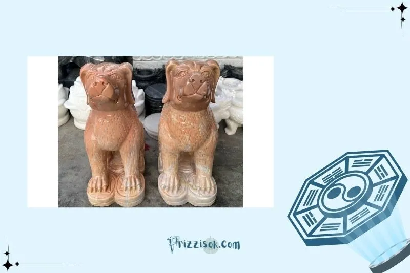 Đặt tượng chó đá phong thủy đơn hay đôi?