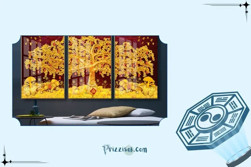 Hướng dẫn treo tranh cây tiền phong thủy đúng cách