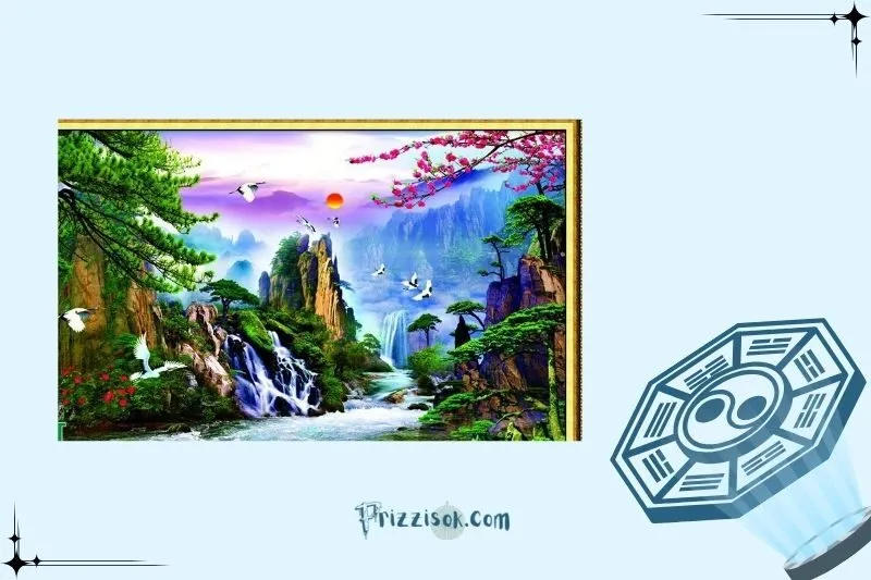 Những lưu ý quan trọng khi chọn mua tranh Nhật Xuất Thiên Sơn