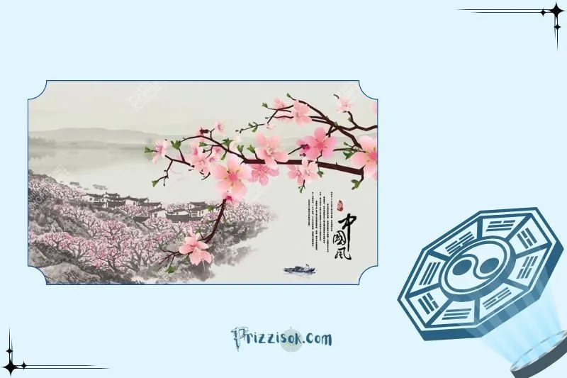 Những Mẫu Tranh Cây Đào Nở Phong Thủy Được Yêu Thích Nhất