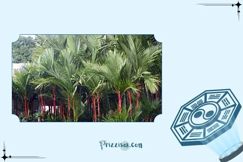 Tiêu chí chọn cây cau đỏ phong thủy phù hợp