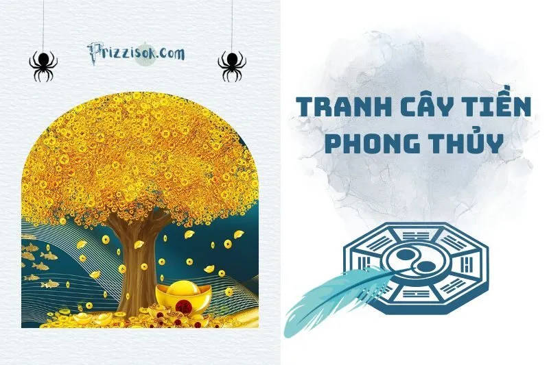 Tranh cây tiền phong thủy 2025: Ý nghĩa, cách chọn và bố trí