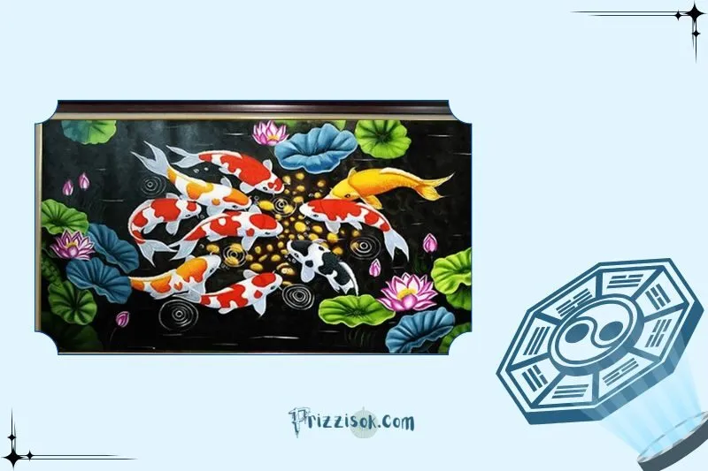 Tranh Cửu Ngư Quần Hội Phong Thuỷ Là Gì?
