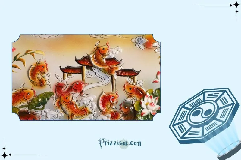 Tranh Cửu Ngư Quần Hội