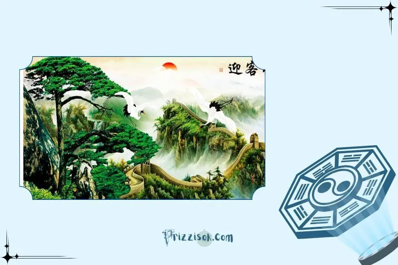 Tranh Đồi Núi Phong Thủy Là Gì?