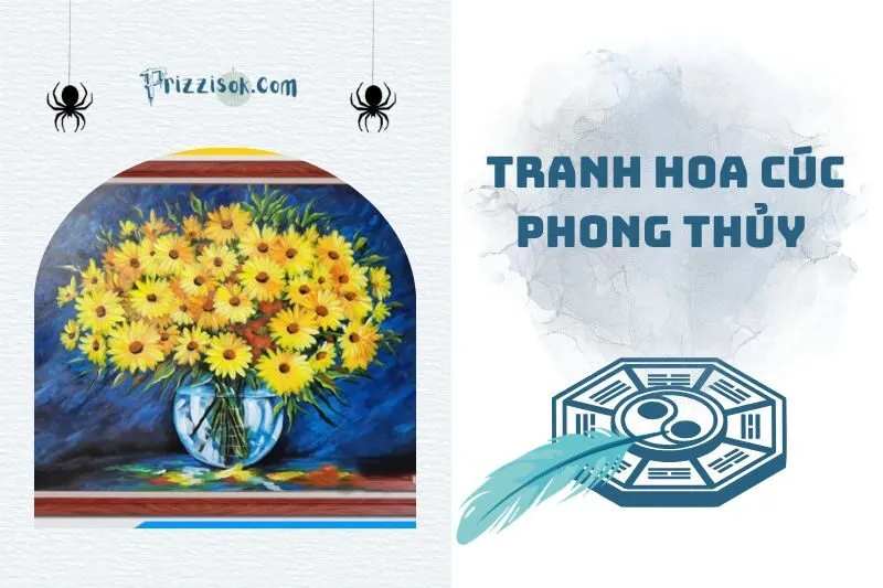 Tranh Hoa Cúc Phong Thủy 2025: Ý Nghĩa, Cách Chọn và Công Dụng