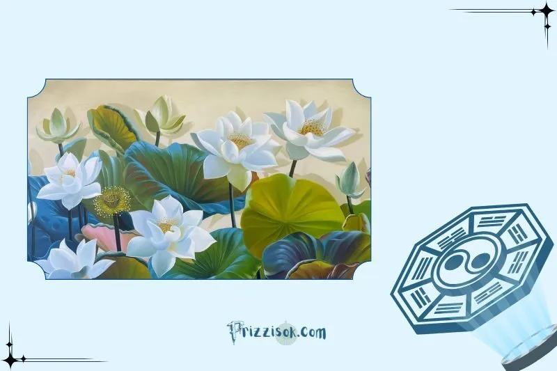 Tranh hoa sen phong thủy là gì?