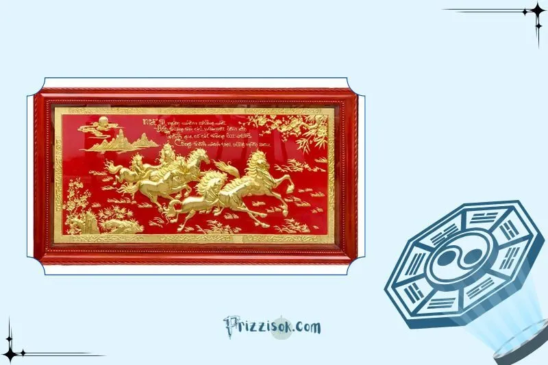 Tranh mã đáo thành công phong thủy có những loại nào?