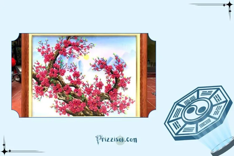 Ý Nghĩa Phong Thủy Của Tranh Cây Đào Nở