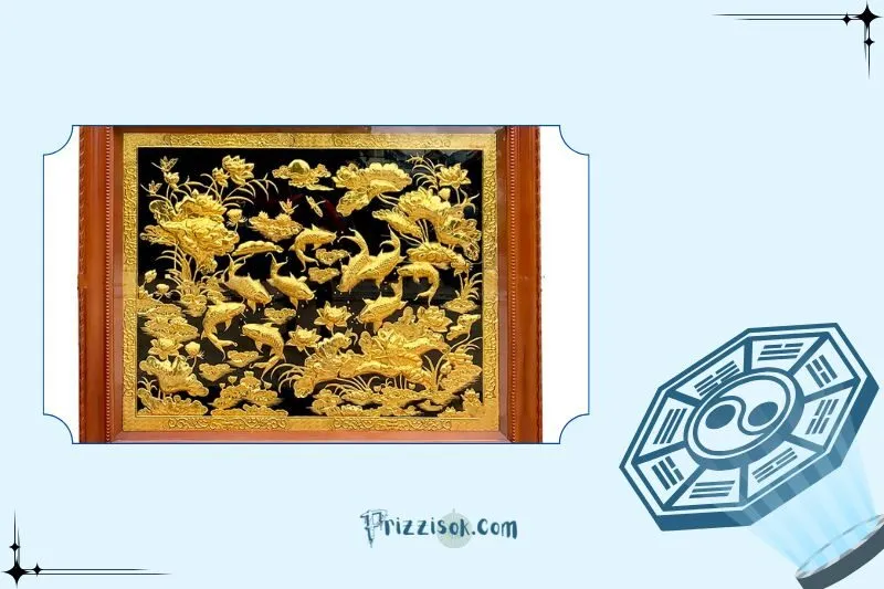 Ý Nghĩa Tranh Cửu Ngư Quần Hội Trong Phong Thủy
