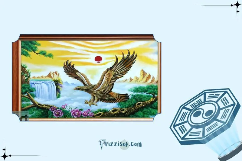Ý nghĩa tranh đại bàng trong phong thủy sự nghiệp